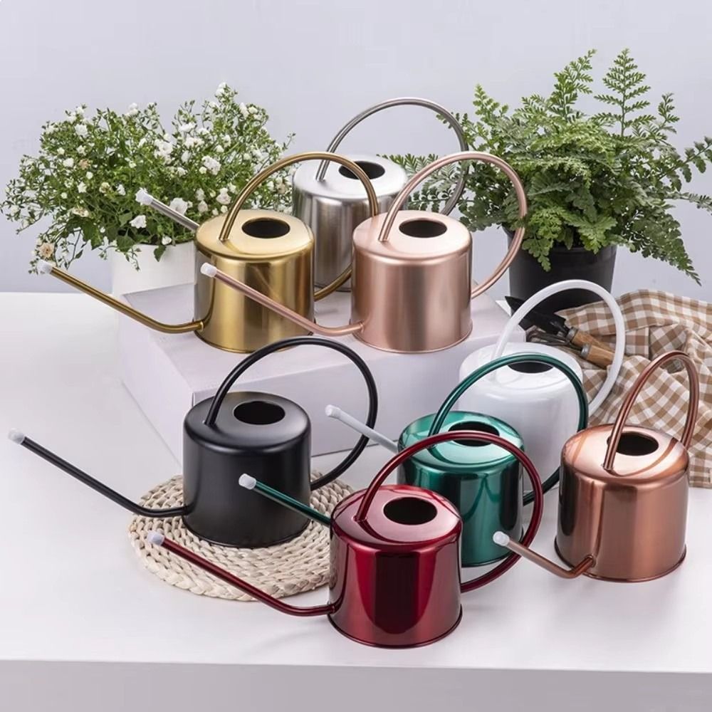 Watering Can Long Spout - U alta qualidade 1.3l planta sprinkler