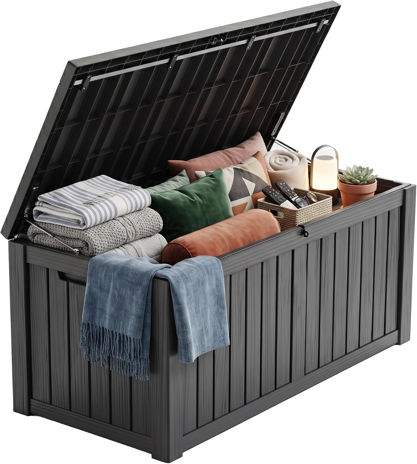 Gardening Tools Box - Caixa de Armazenamento de Resina com
