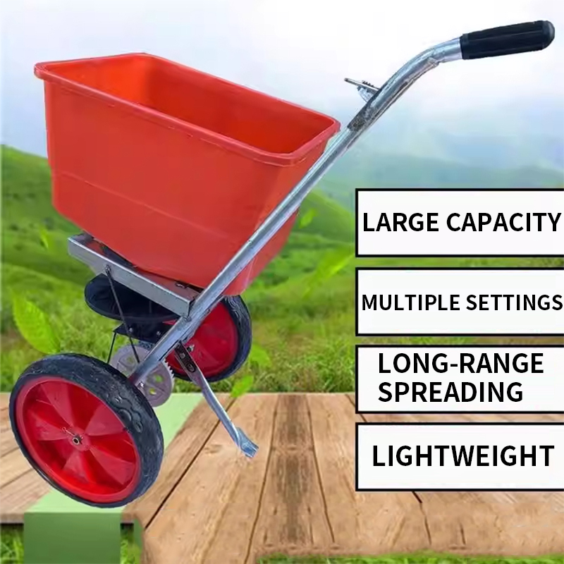 Grass Seed Spreader - Máquina Compacta Multifuncional para Semeadura e