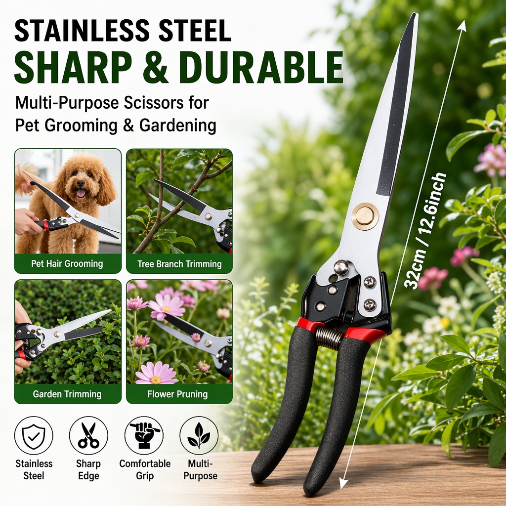 Gardening Tools To Cut Branches - Tesoura Pesada Tesoura para Ovelhas Tesoura
