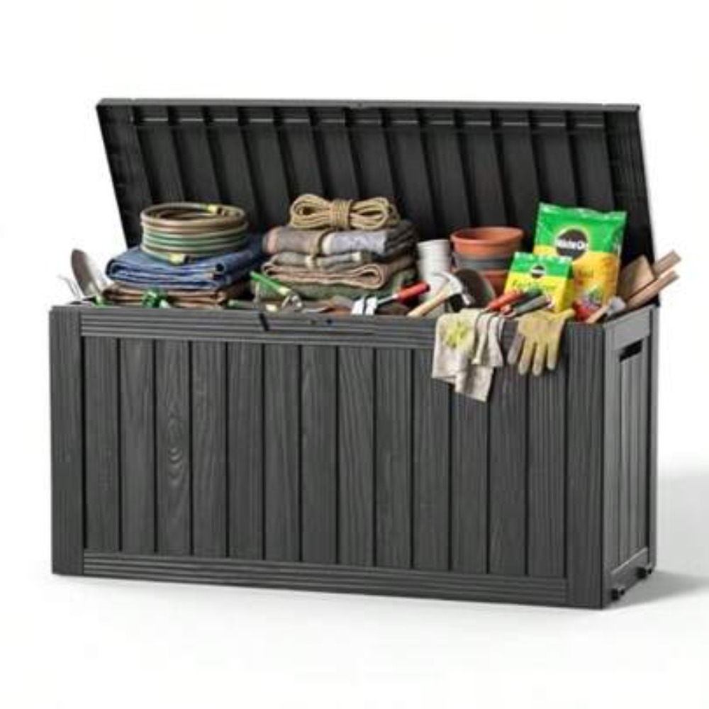 Gardening Tools Box - Caixa de Armazenamento Externa de 90