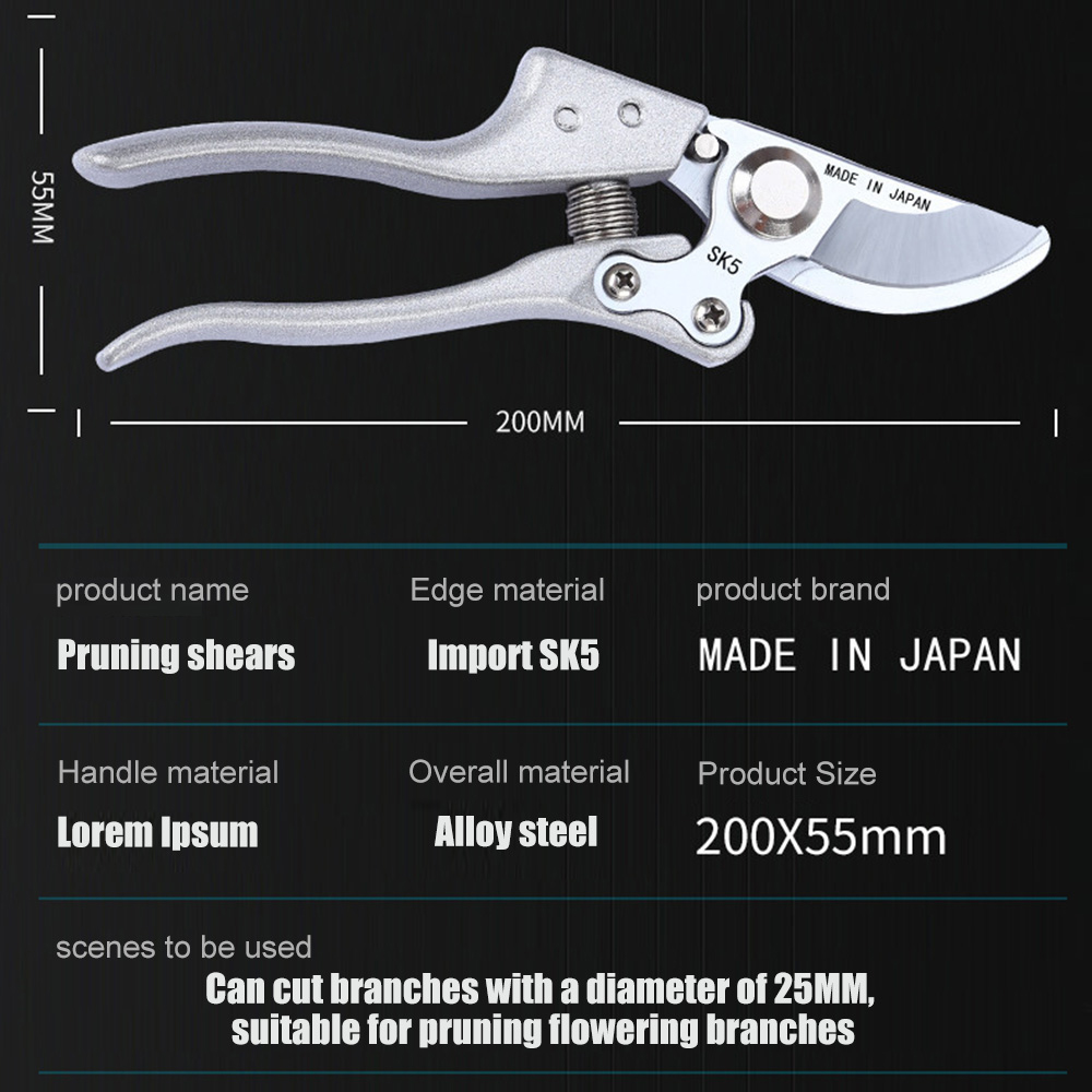 Tesoura de Poda Manual SK5 em  - Gardening Tools To Cut Branches avaliação e preço