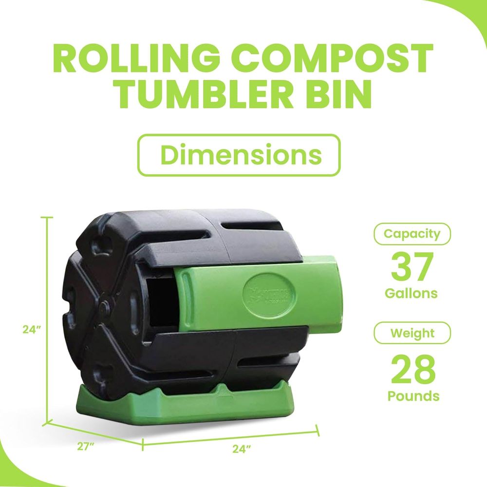 Composteira Rotativa de Câmara - Compost Bin avaliação e preço