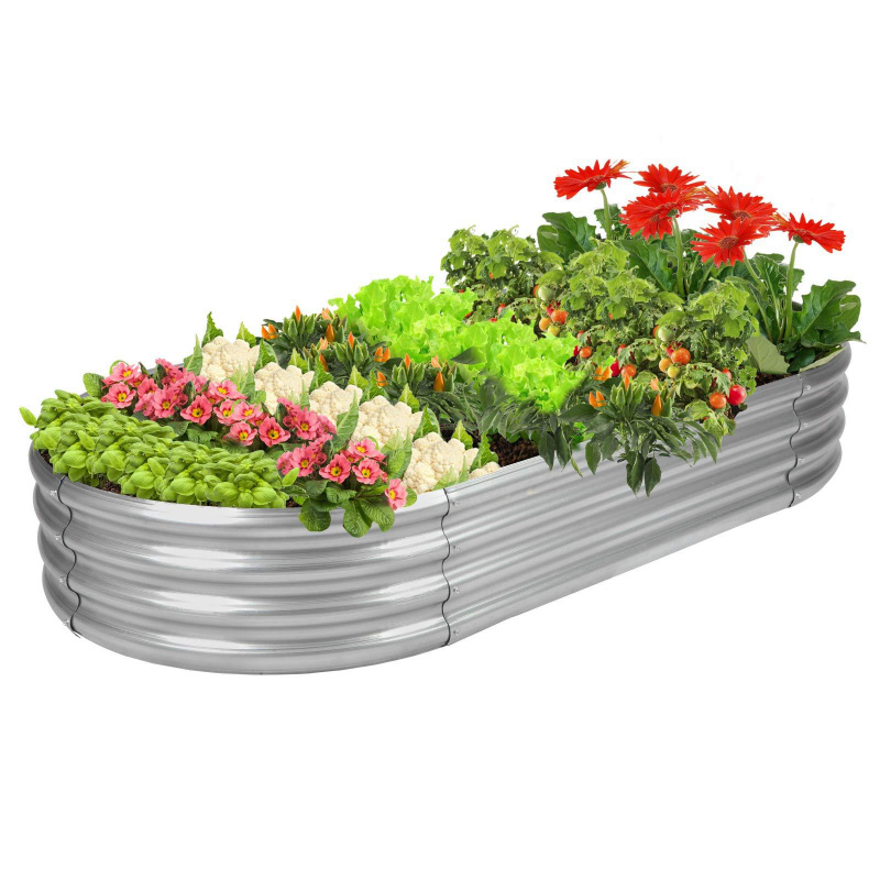 1 peça folha de aço galvanizad - Gardening Tools Box avaliação e preço