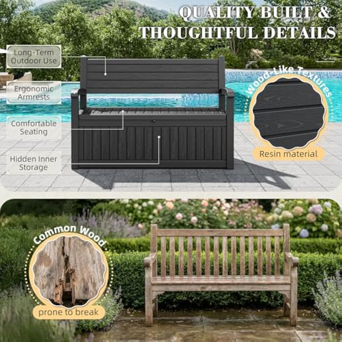 Caixa de armazenamento para ex - Gardening Tools Box avaliação e preço