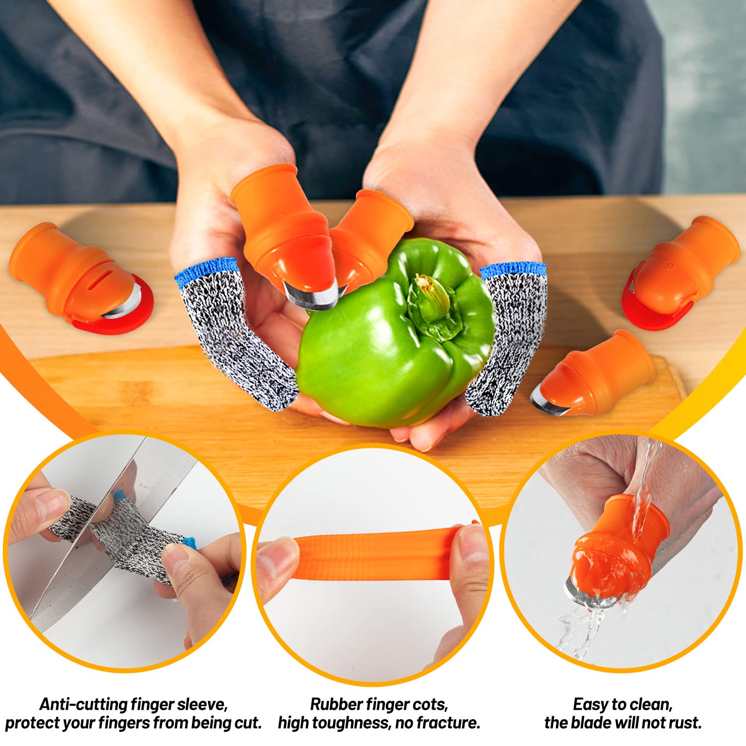 Protetor de Dedo de Silicone p - Gardening Tools Wholesale avaliação e preço