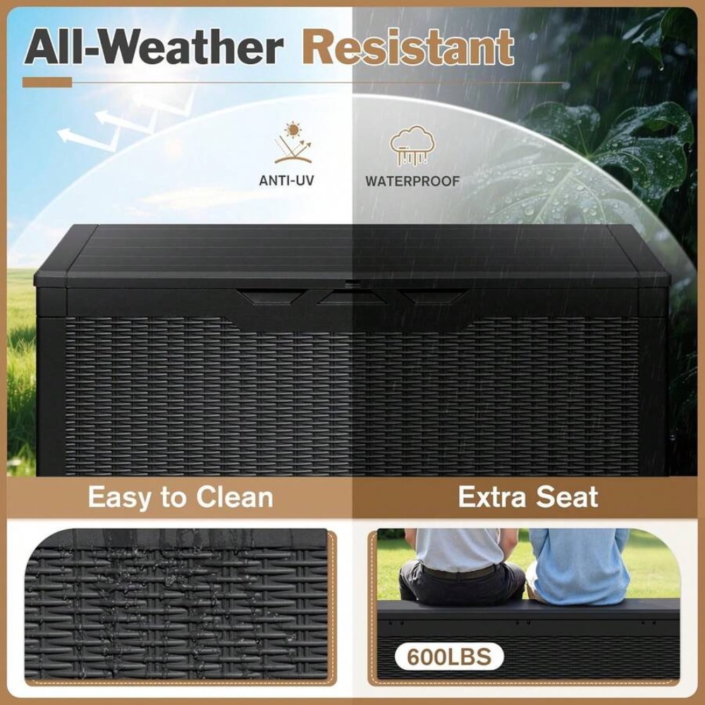 Caixa de Armazenamento Externa - Gardening Tools Box avaliação e preço