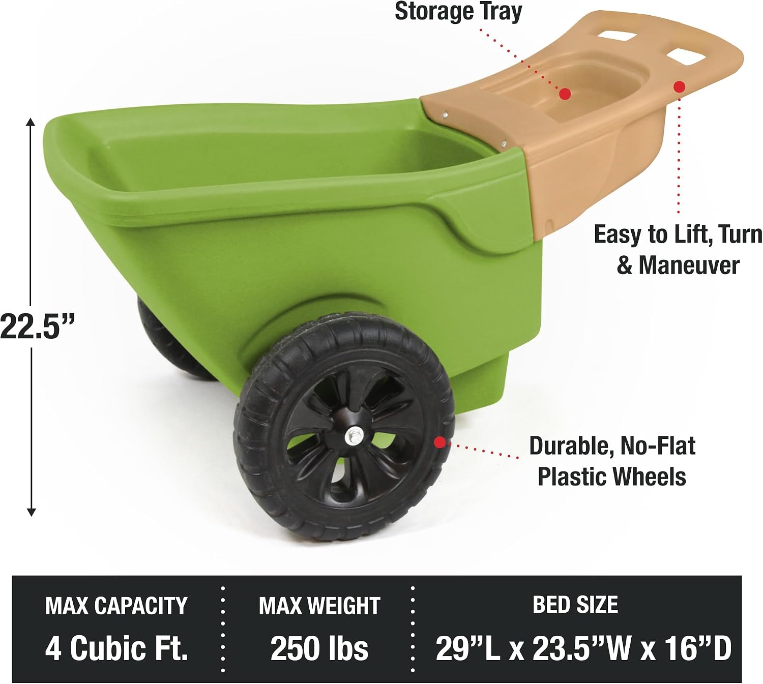 Carrinho de Mão Durável com Ro - Gardening Tools Made In Usa avaliação e preço