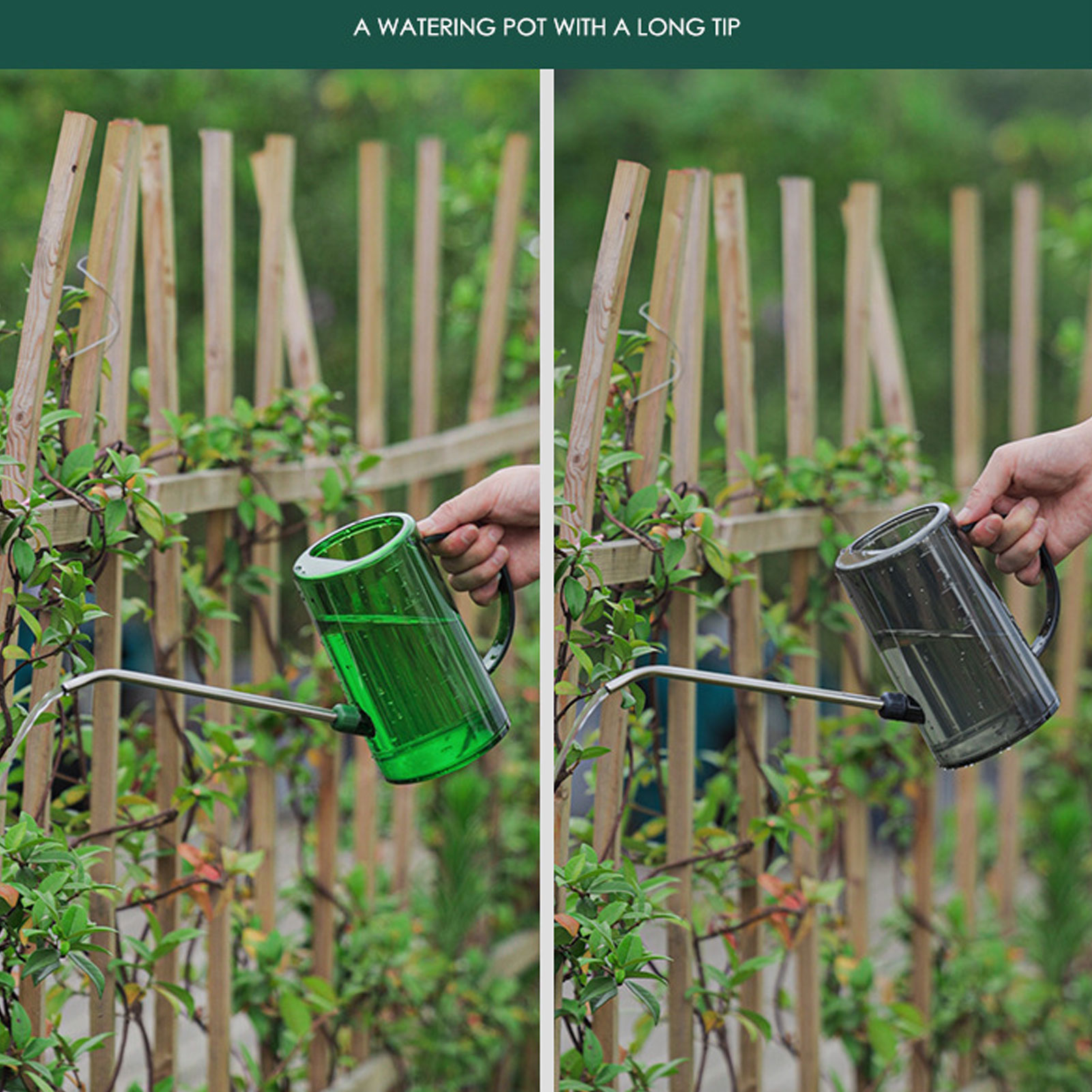 Regador Transparente de 1L/1.5 - Watering Can Long Spout avaliação e preço