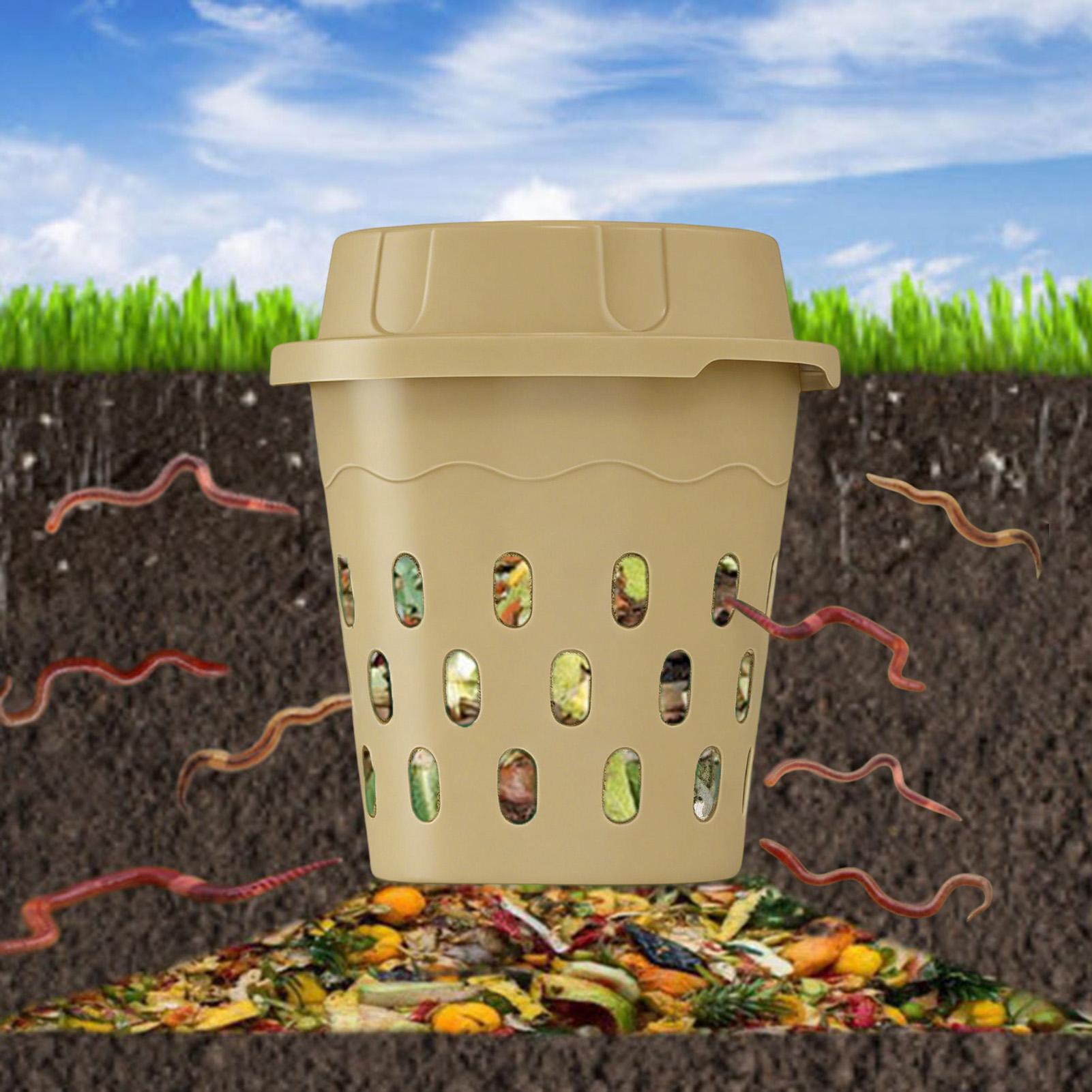 Compostor de minhocas enterrad - Compost Bin avaliação e preço