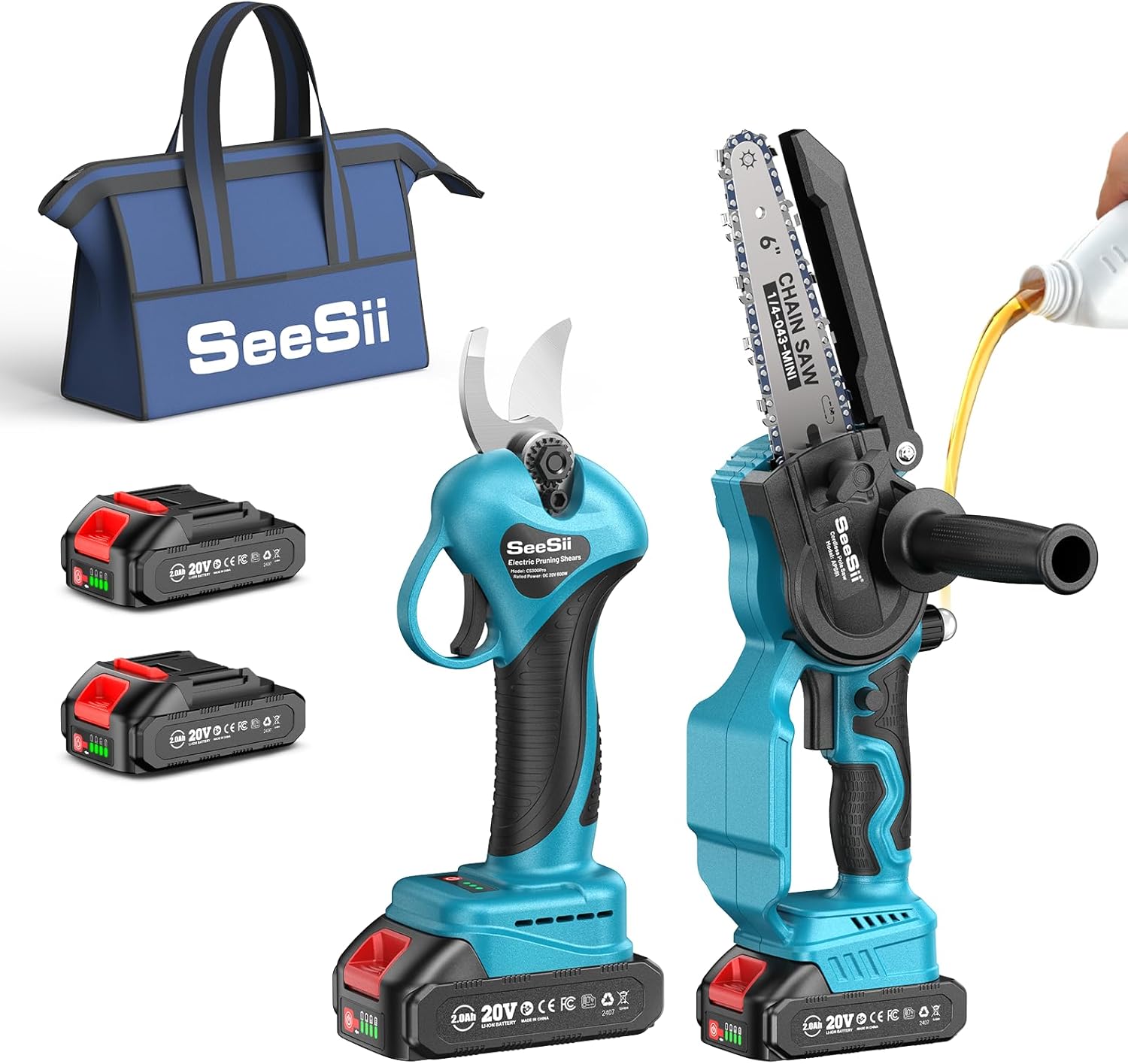 SEESII Serra Elétrica Sem Esco - Gardening Tools To Cut Branches avaliação e preço