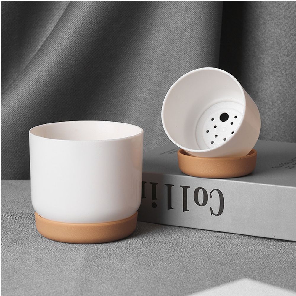 Vaso de Flores Autoirrigável R - Gardening Tools Green avaliação e preço