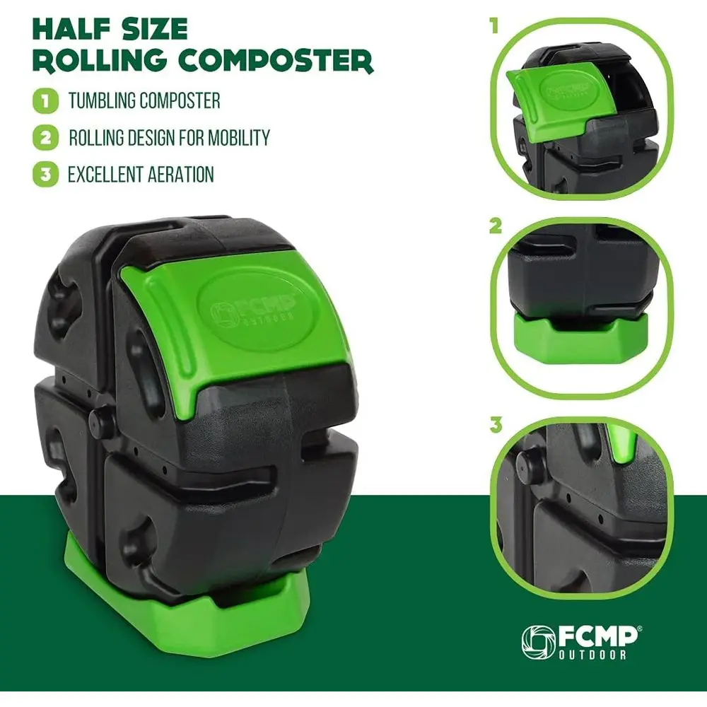Composteira Rotativa de Jardim - Compost Bin avaliação e preço