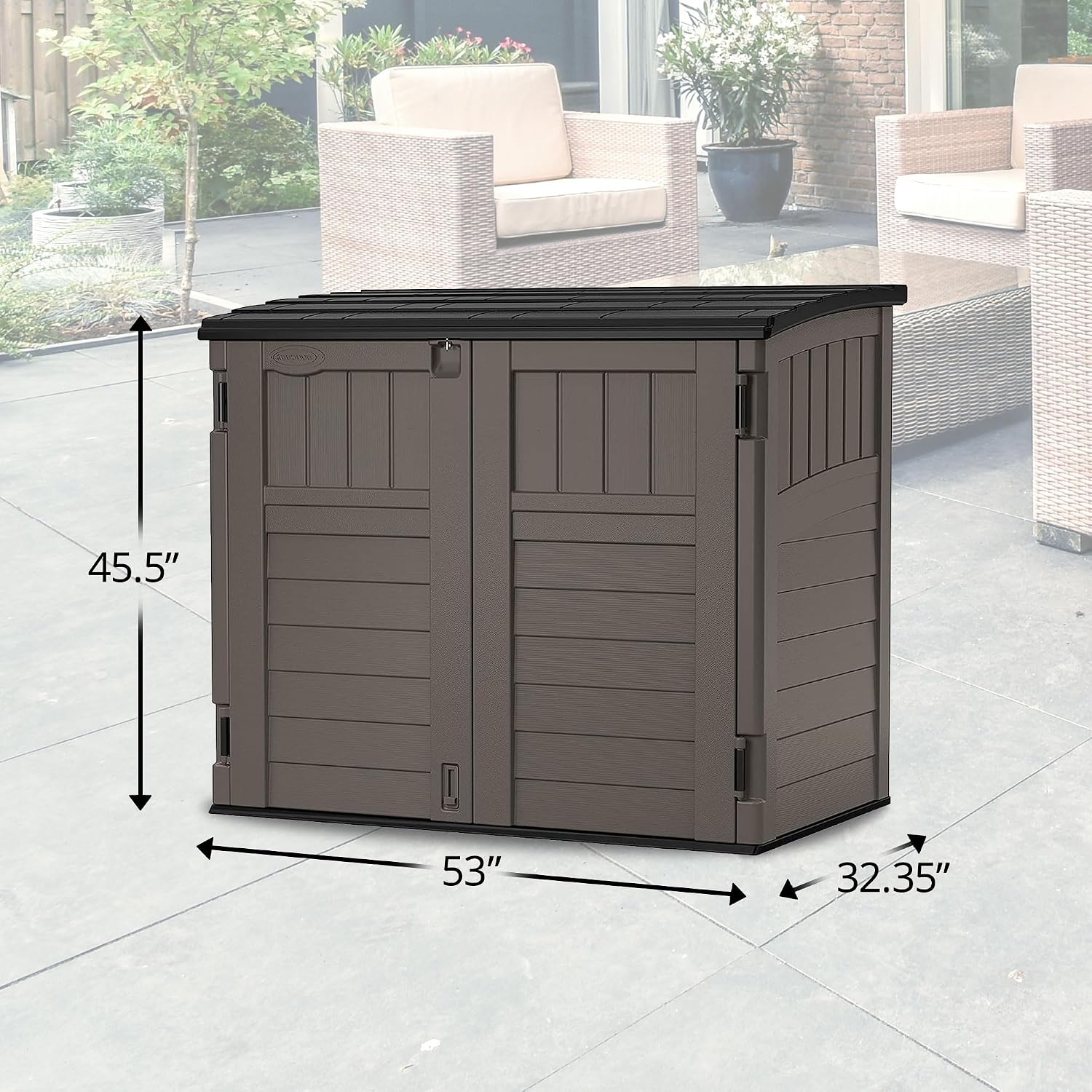 Armário de Armazenamento Exter - Gardening Tools Box avaliação e preço