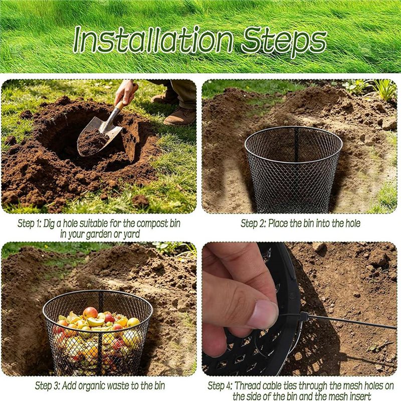 Composteira de minhocas grande - Compost Bin avaliação e preço