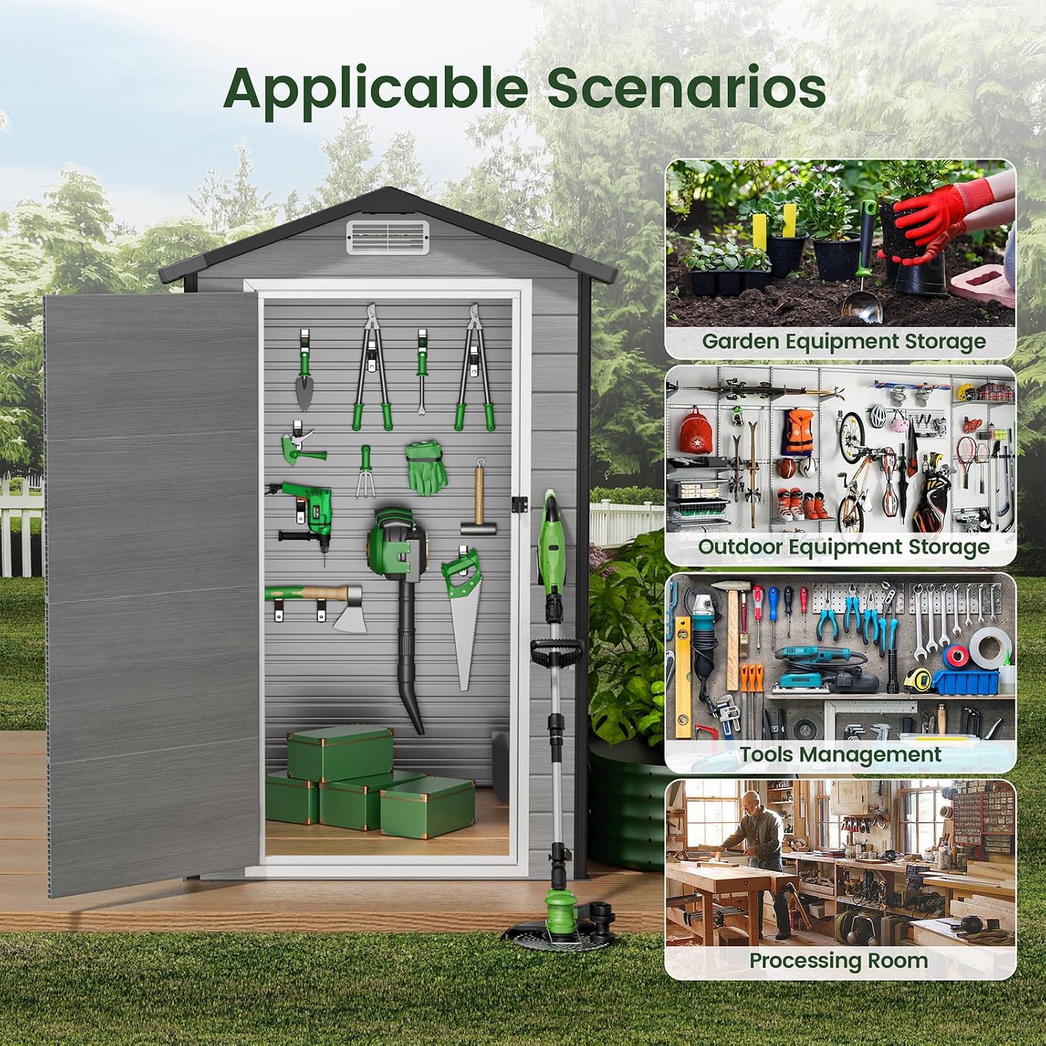 Galpão de armazenamento para e - Gardening Tools Of avaliação e preço