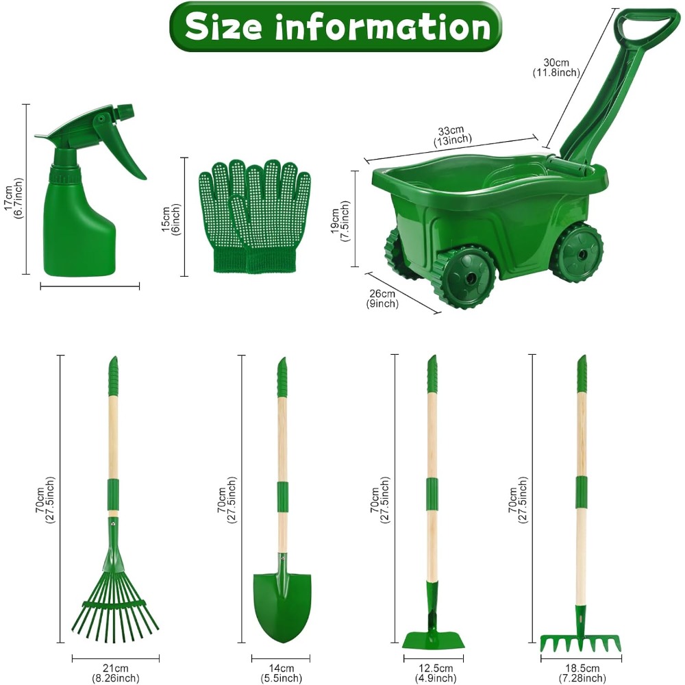 Conjunto de Ferramentas de Jar - Gardening Tools Girly avaliação e preço