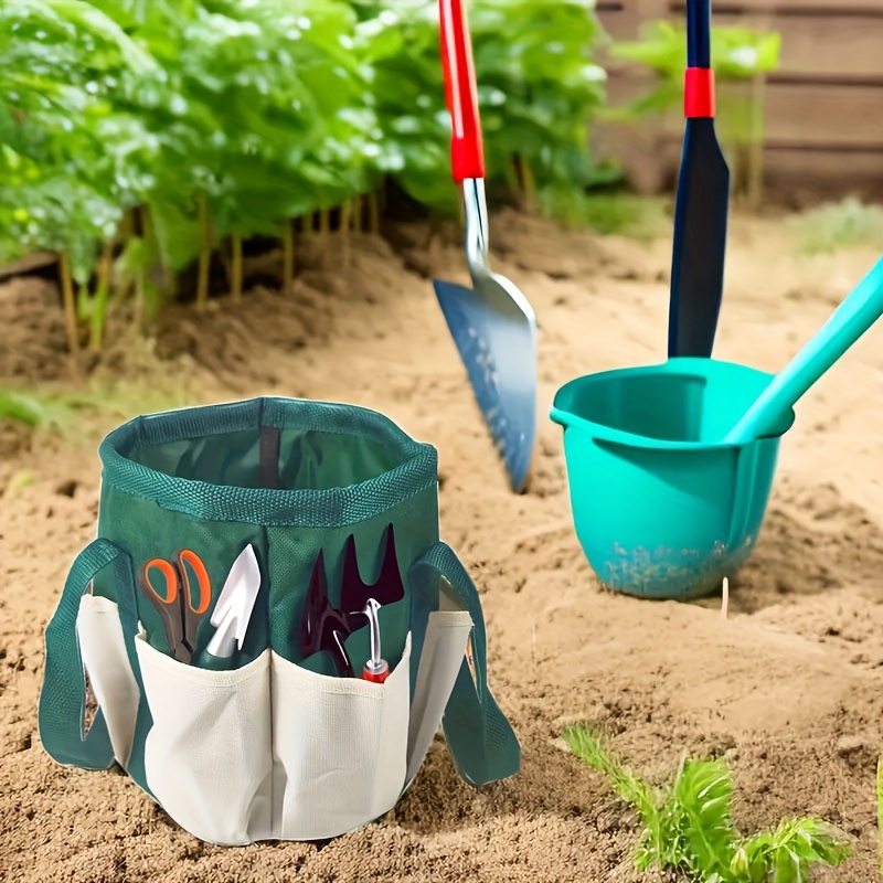 Branco verde redondo saco de f - Gardening Tools Green avaliação e preço