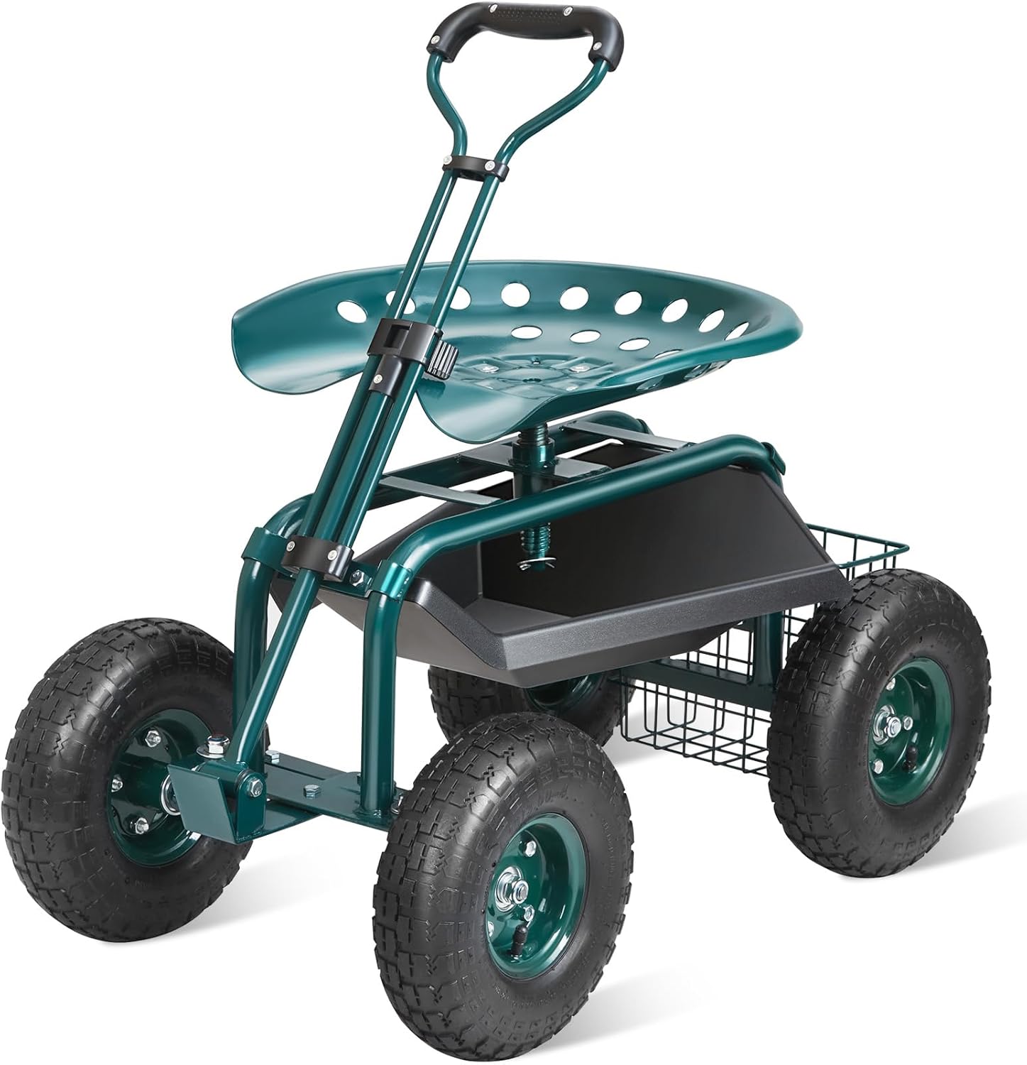 Carrinho de Jardim com Assento - Gardening Tools Green avaliação e preço