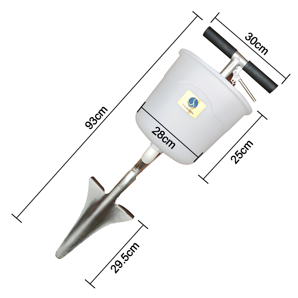 Hand-held Multifuncional Agríc - Grass Seed Spreader avaliação e preço