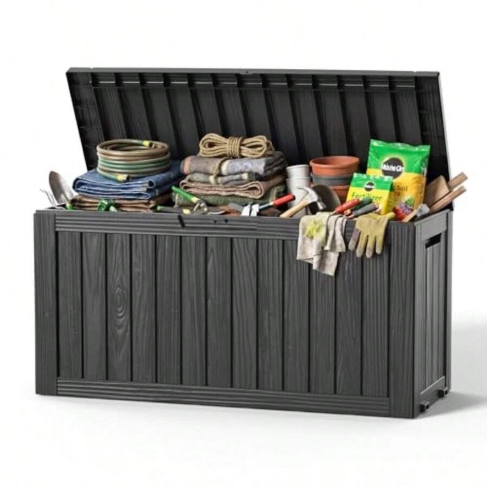 Caixa de Armazenamento Externa - Gardening Tools Box avaliação e preço