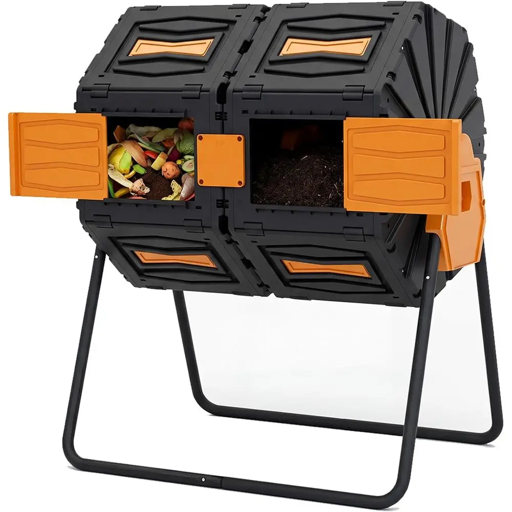 Compostor de Dupla Câmara de 4 - Compost Bin avaliação e preço